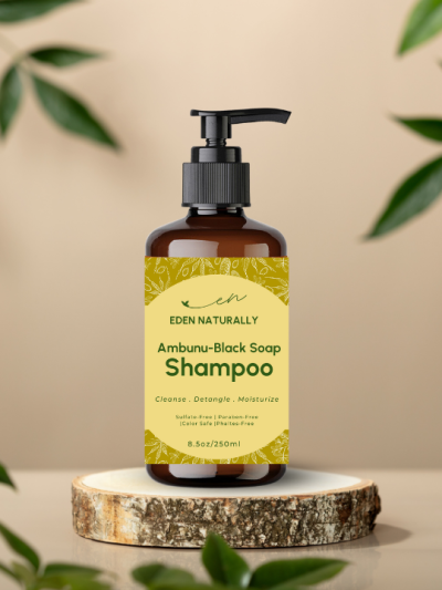 Ambunu Black Soap Shampoo