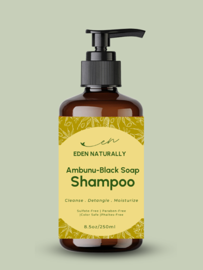 Ambunu Black Soap Shampoo